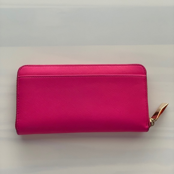 Kate Spade Pink Lacy Wallet - Picture 2 of 3